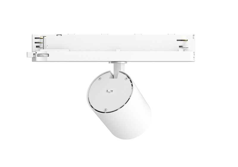 Ledimo Easytrack Mini Kohdevalaisin 3-vaihekiskoon IP20 20W 90x108mm  2000lm 38deg valkoinen TW 2700-6500K DALI2 - Ledimo Oy