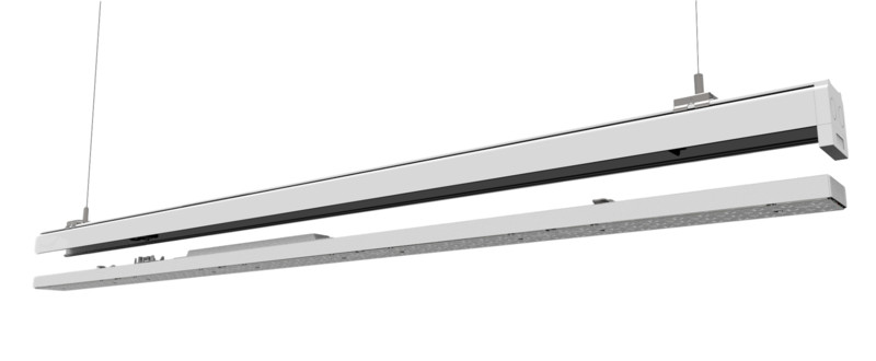 Ledimo Linear IP20 yleisvalaisin 32-60W 1462mm 840 4800-9000lm 90deg valkoinen - Ledimo Oy