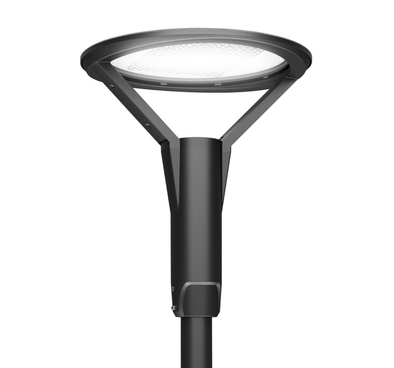 Ledimo Done IP66 pylväsvalaisin 40W 450mm 740 4800lm R01203 musta - Ledimo Oy