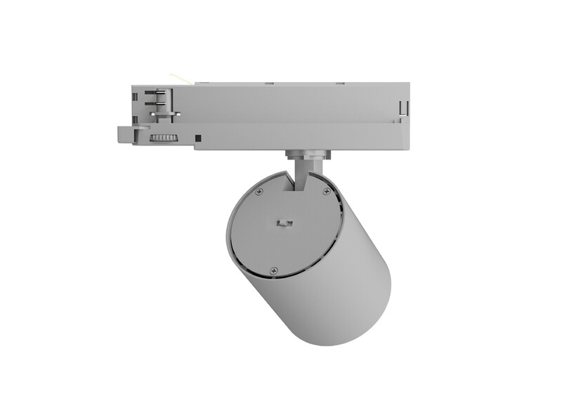 Ledimo Easytrack Mini Kohdevalaisin 3-vaihekiskoon IP20 30W 90x108mm 930/940/950 3000lm 38deg harmaa, himmennys potentiometrillä - Ledimo Oy Ledimo Easytrack Mini Kohdevalaisin 3-vaihekiskoon IP20 30W 90x108mm 930/940/950 3000lm 38deg harmaa, himmennys potentiometrillä - Ledimo Oy