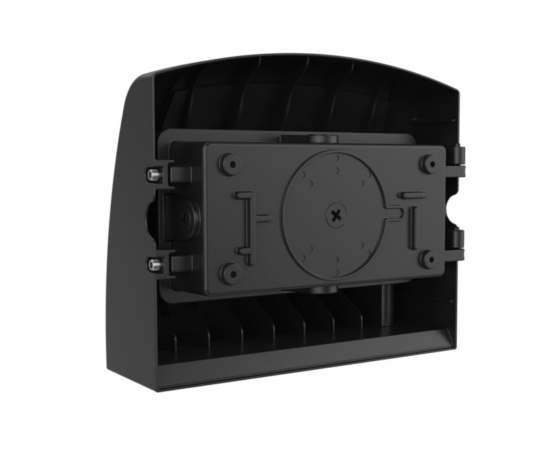 Ledimo Wall IP65 Seinävalaisin ulko IP65 70W 296mm 840 9100lm R08401 musta - Ledimo Oy