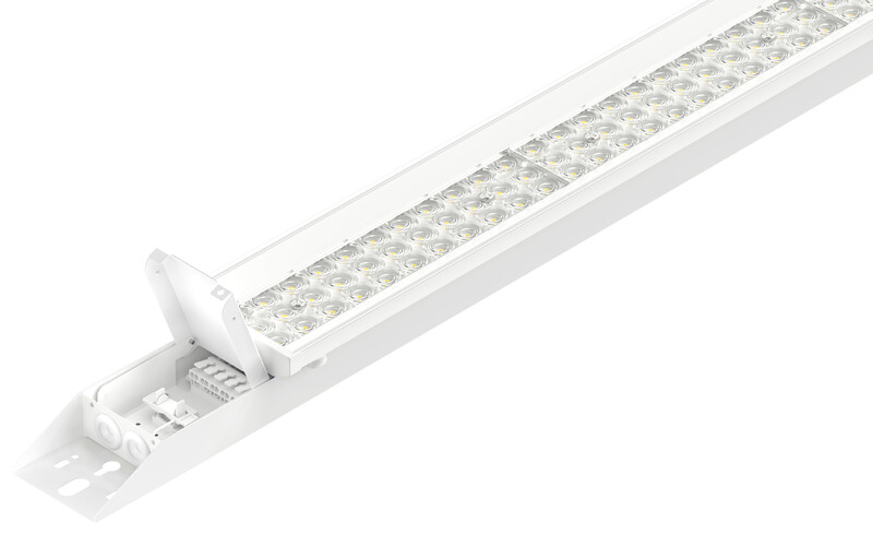 Ledimo Easy High Teollisuusvalaisin IP23 90W 1782mm 840 16000lm 60deg valkoinen DALI2 - Ledimo Oy