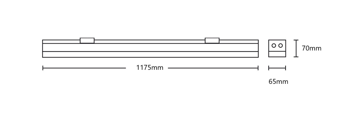 Ledimo® Linear IP20 Yleisvalaisin IP20 60W 1175mm 2700-6500K Ra80 9000lm musta 60deg DALI2 DT8 - Ledimo Oy Ledimo® Linear IP20 Yleisvalaisin IP20 60W 1175mm 2700-6500K Ra80 9000lm musta 60deg DALI2 DT8 - Ledimo Oy