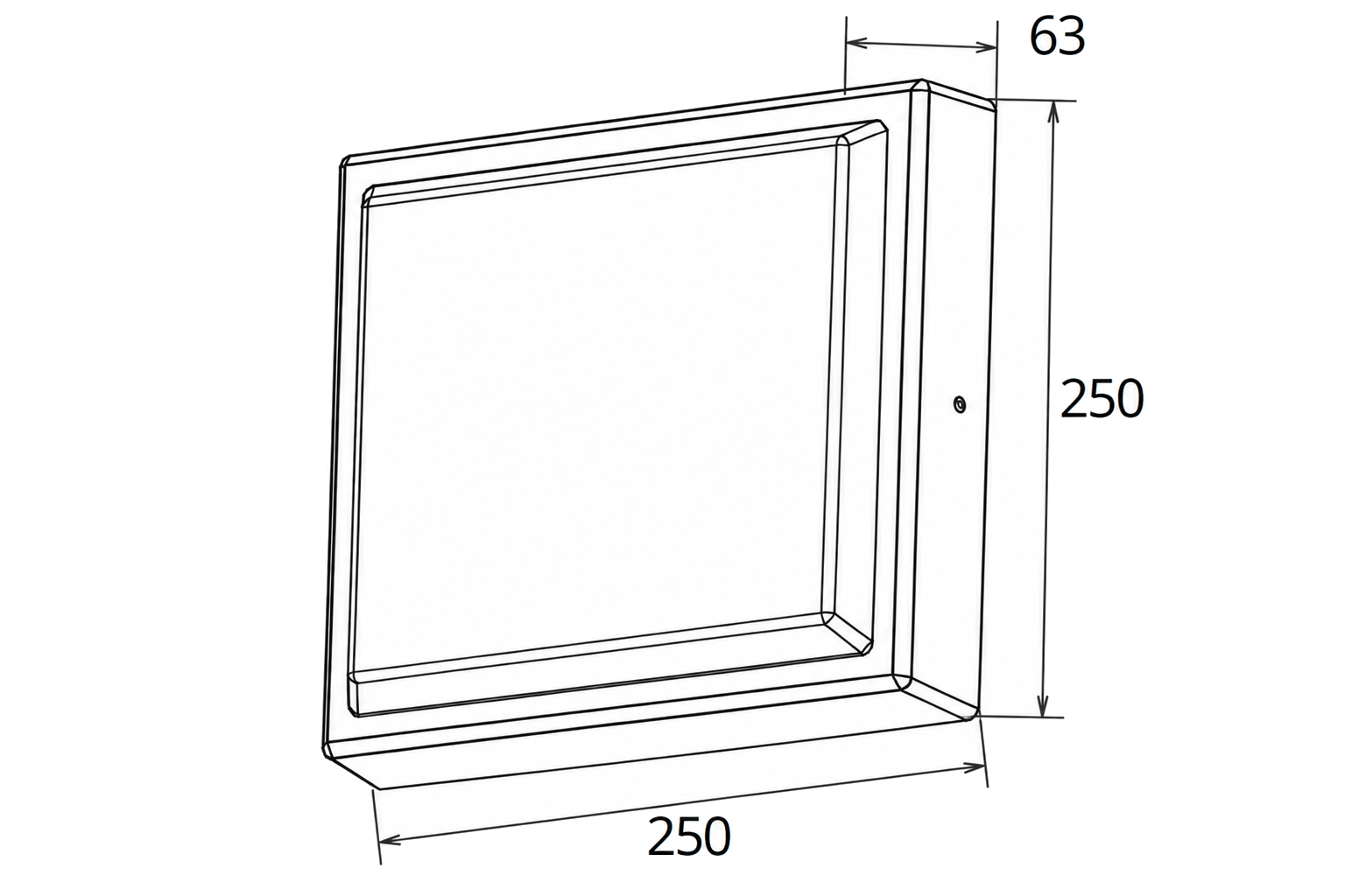 Ledimo® Roof IP65 Seinä-kattovalaisin ulko 15W 250mm 3000-4000-5700K Ra80 1420-1720lm musta 120deg - Ledimo Oy Ledimo® Roof IP65 Seinä-kattovalaisin ulko 15W 250mm 3000-4000-5700K Ra80 1420-1720lm musta 120deg - Ledimo Oy